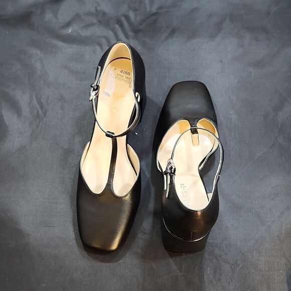 BRAND NEW MARC FISHER MFCYRENE-R T-STRAP BLOCK-HEEL PUMP G1 - Picture 4 of 15